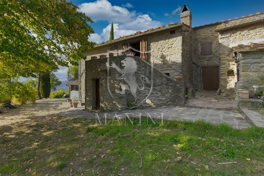 Ländliches/Bauernhaus/Innenhof von 370 m2 in Cortona