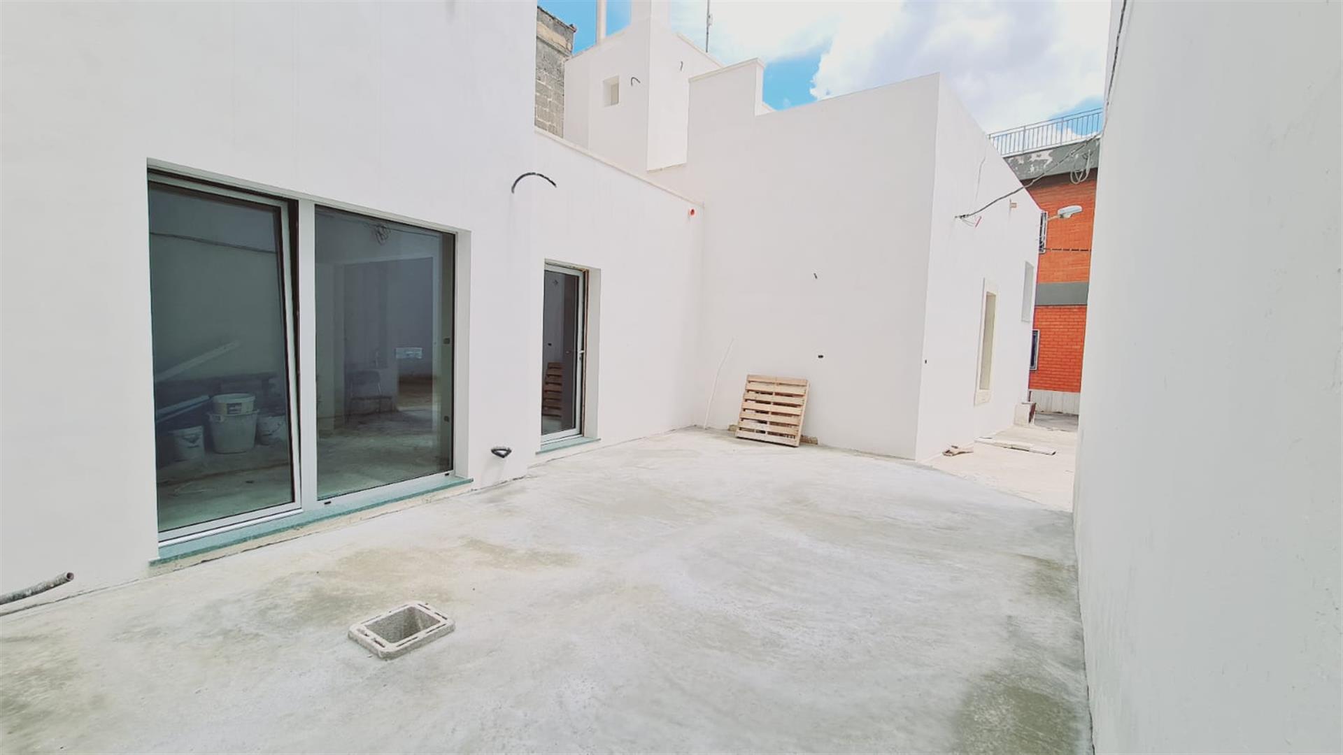 Characteristic detached house with outdoor area and terrace
