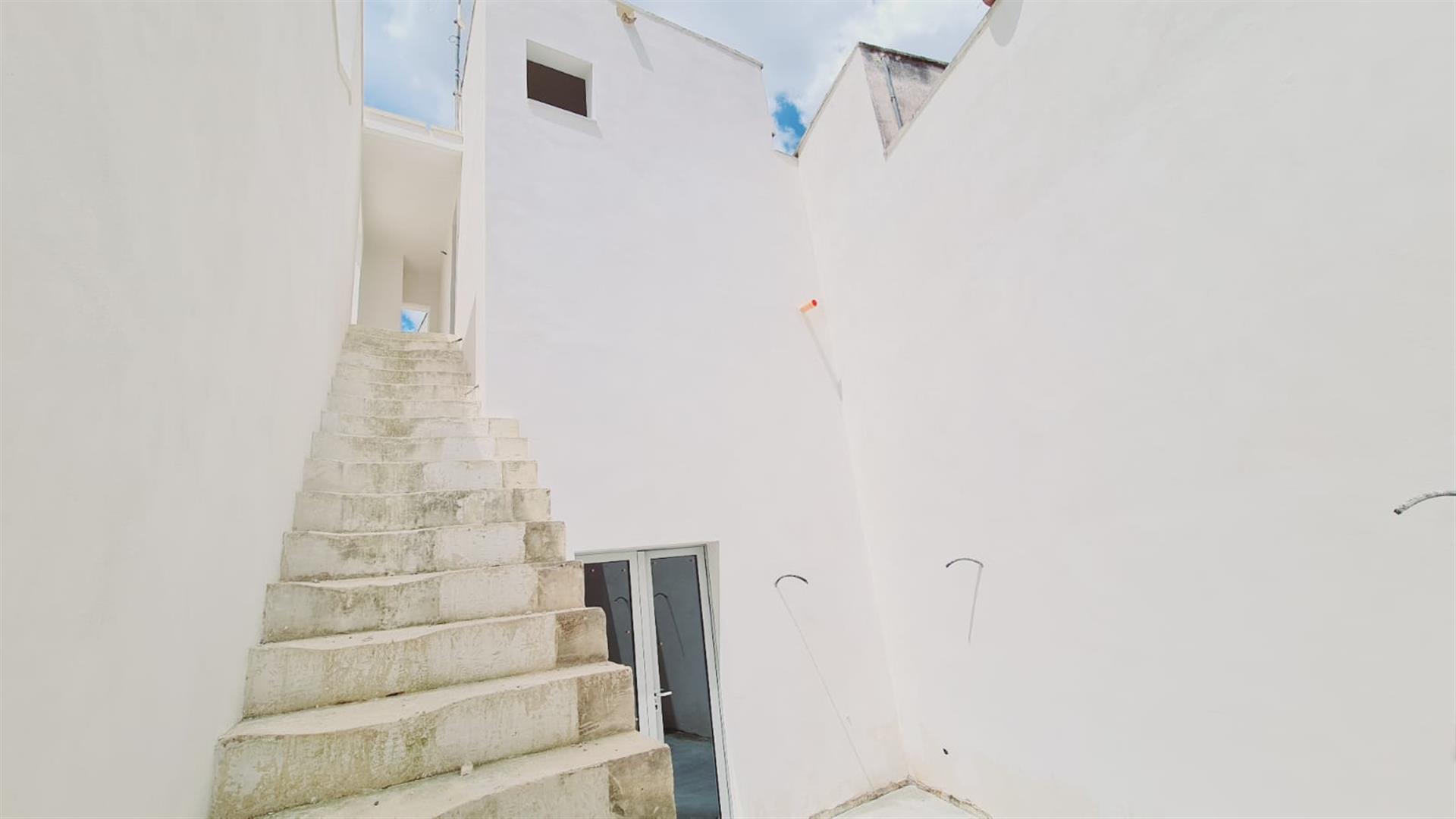 Characteristic detached house with outdoor area and terrace
