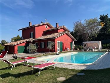 Restored house with pool 