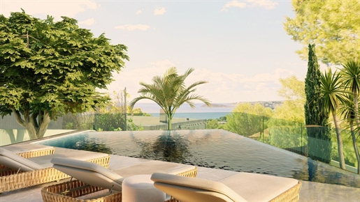 Superbe villa neuve avec piscine et vue sur la mer à Costa d'en Blanes