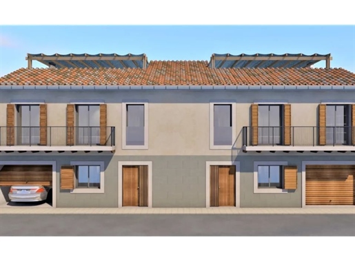 Fabulosa casa pareada de obra nueva con piscina y garaje en S'Alqueria Blanca cerca de Santanyi