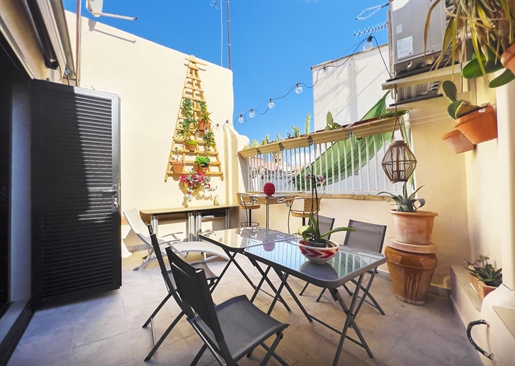 Fantastic duplex apartment with terrace on the Paseo del Borne in Palma