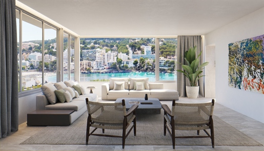 Luxueuse villa nouvellement construite avec piscine et vue sur la mer à Santa Ponsa