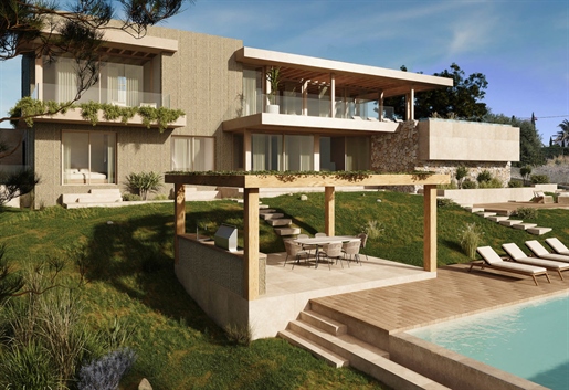 Exclusive newly built villa with sea view in Cala Vinyas