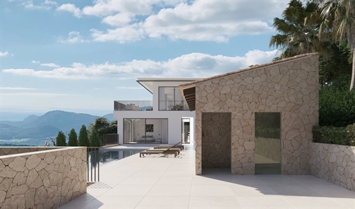 Spectacular newly built villa with pool and panoramic views in Galilea
