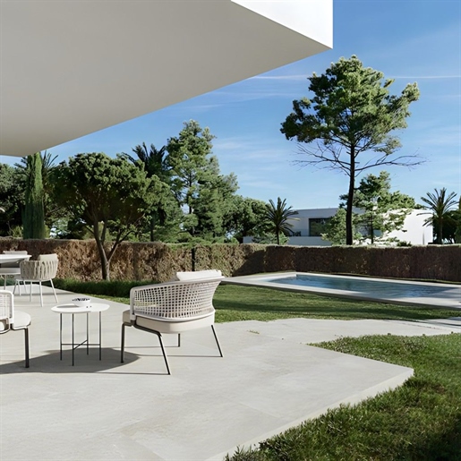 Luxus Neubau-Chalet mit Pool und Meerblick in Sol de Mallorca
