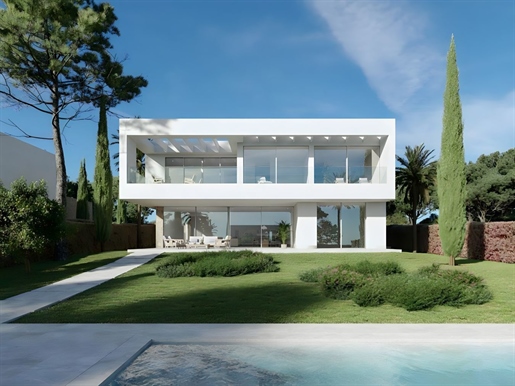 Modern newly built villa with pool and sea view in Sol de Mallorca