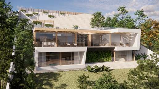 Exclusive project of a villa with sea views in Costa de la Calma