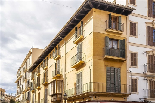 Appartement luxueusement rénové dans un palais de la vieille ville de Palma