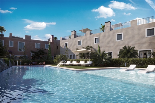 Elégant appartement en duplex nouvellement construit avec piscine commune à Ses Salines