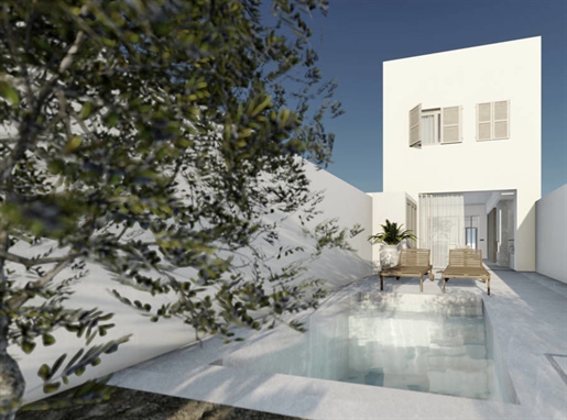 Casa adosada moderna de nueva construcción con piscina en Llucmajor