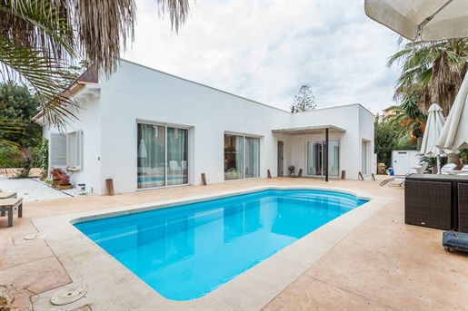 Modern villa with pool area and garden in Son Servera