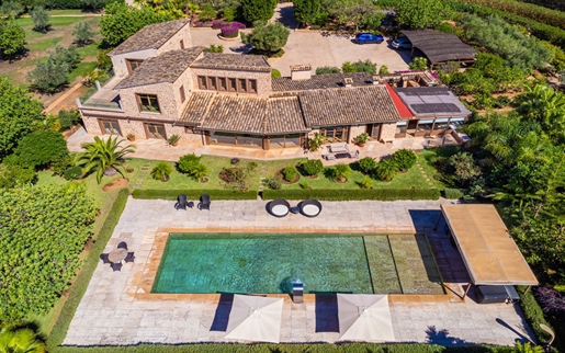 Luxurious finca with guest house, pool and lots of privacy in Llucmajor