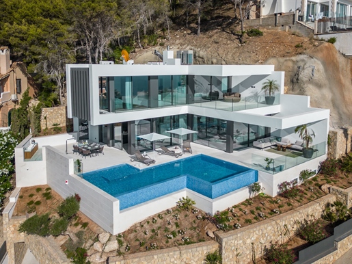 Progetto di lusso moderno con vista sul mare a Puerto Andratx.