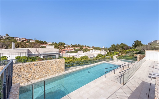 Spectaculair en modern huis met uitzicht op zee in Cala Vinyas