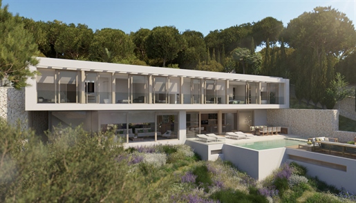 Villa moderne nouvellement construite avec piscine et vue sur la mer à Portals Nous