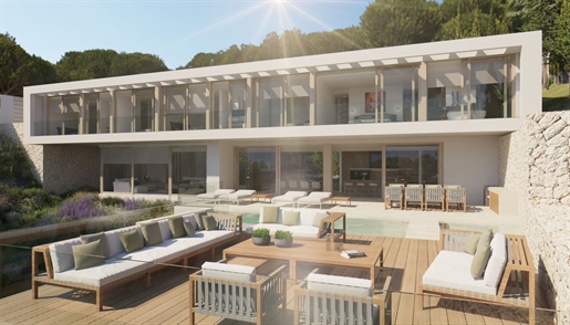Villa moderne nouvellement construite avec piscine et vue sur la mer à Portals Nous