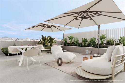 Moderno piso de lujo de nueva construcción con gran terraza en Palma