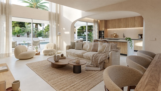 Stylish renovated villa with pool and sea views in Nova Santa Ponsa