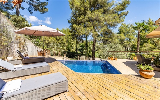 Impressionnante villa méditerranéenne avec piscine à Son Vida