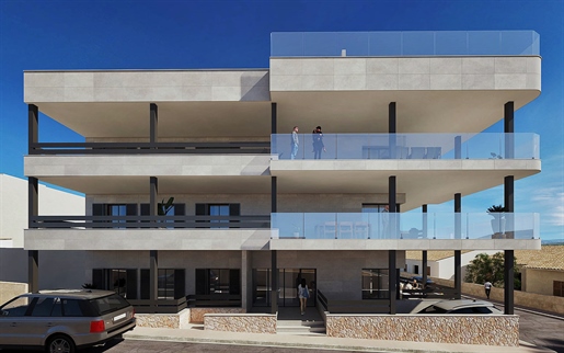 Projekt: Neubau-Erdgeschoss-Apartment in Strandnähe in Colonia de Sant Jordi