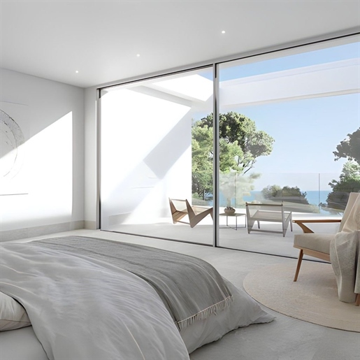 Hermosa villa de obra nueva cerca de la playa en Sol de Mallorca