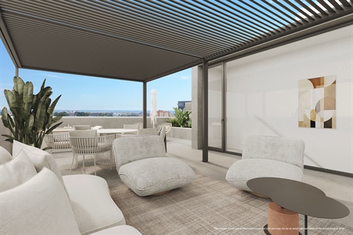 Exclusive newly built penthouse close to the beach and harbour in Palma