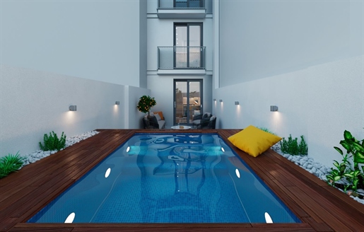 Elegante apartamento dúplex de obra nueva con piscina privada en Palma