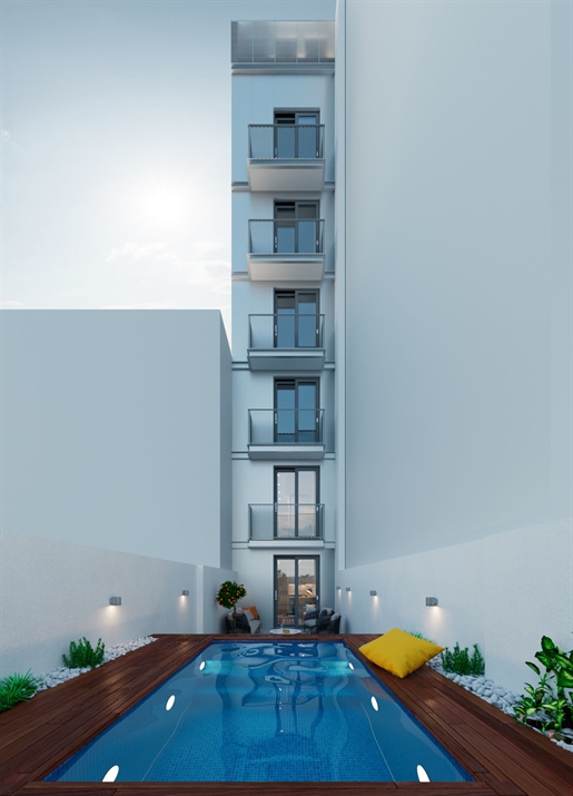 Elégant appartement duplex nouvellement construit avec piscine privée à Palma