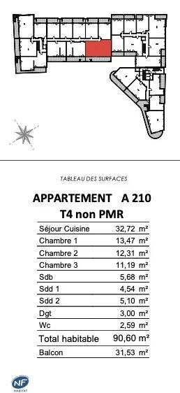 3 chambres - Appartement - Alpes-Maritimes - Vente