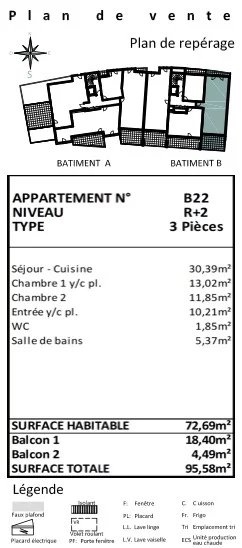 Aankoop: Appartement (06320)