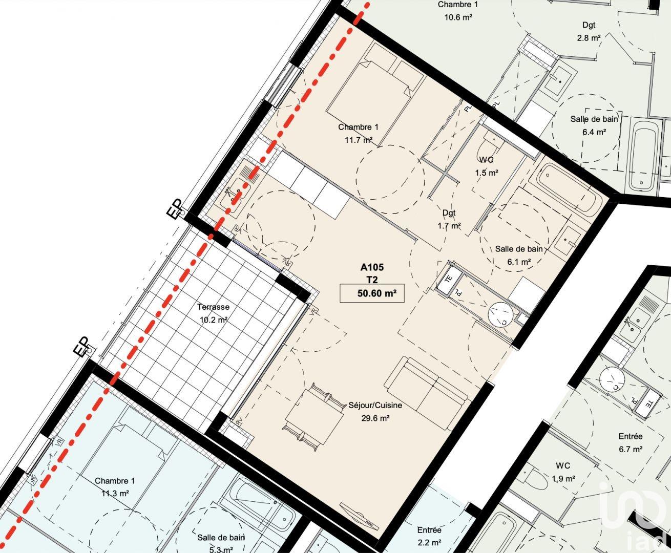 Appartement à vendre, 50m², Courthézon