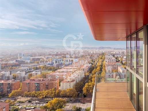 Brand new flat on Barcelona's highest tower