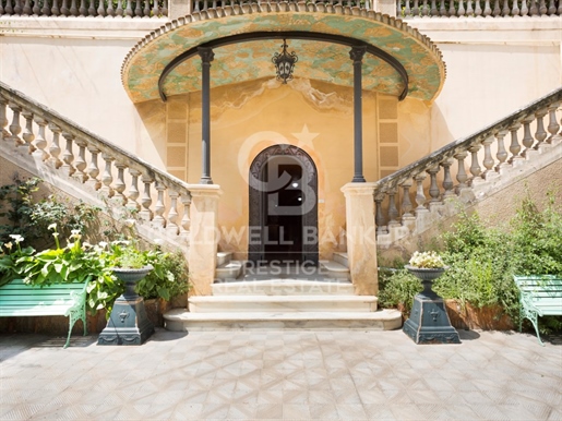 Art Nouveau mansion for sale in Tibidabo