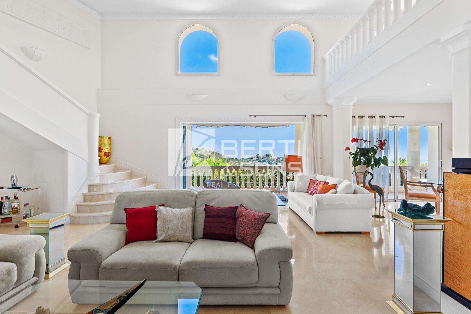 Mandelieu Grand Duc Magnificent Property With Contemporary Architecture 280sqm Sea View!