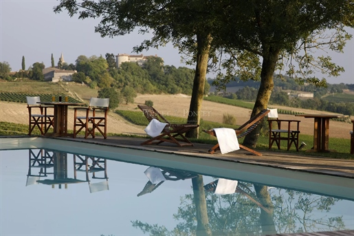 Near Toulouse, Château XIIIè in excellent condition with hotel activity