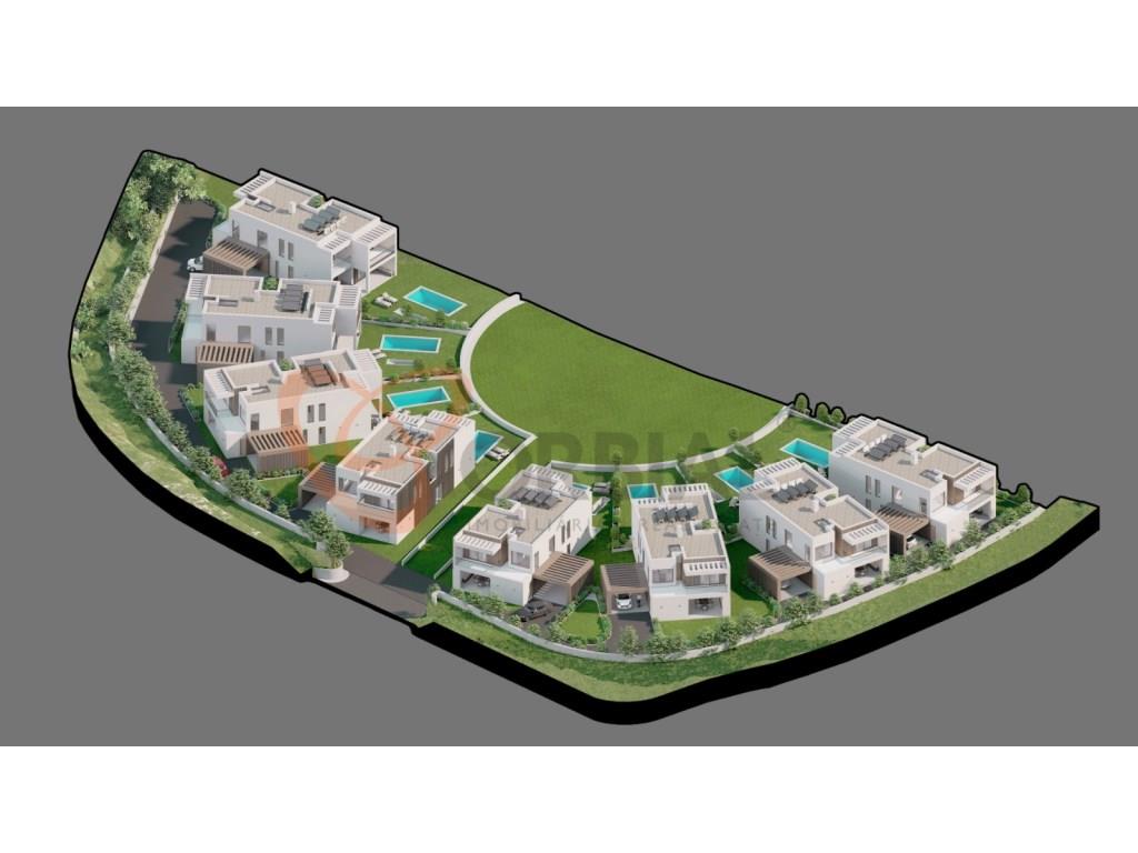 Plots for construction of 8 individual villas for sale in Albufeira