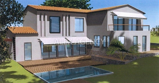 Near the center of Saint-Tropez and the beaches of Pampelonne, villa project