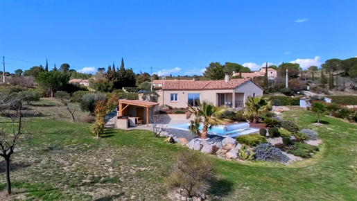For sale €420,000 - Beautiful new villa (103 m²) with 3 bedrooms, 2 bathrooms, garage, swimming pool