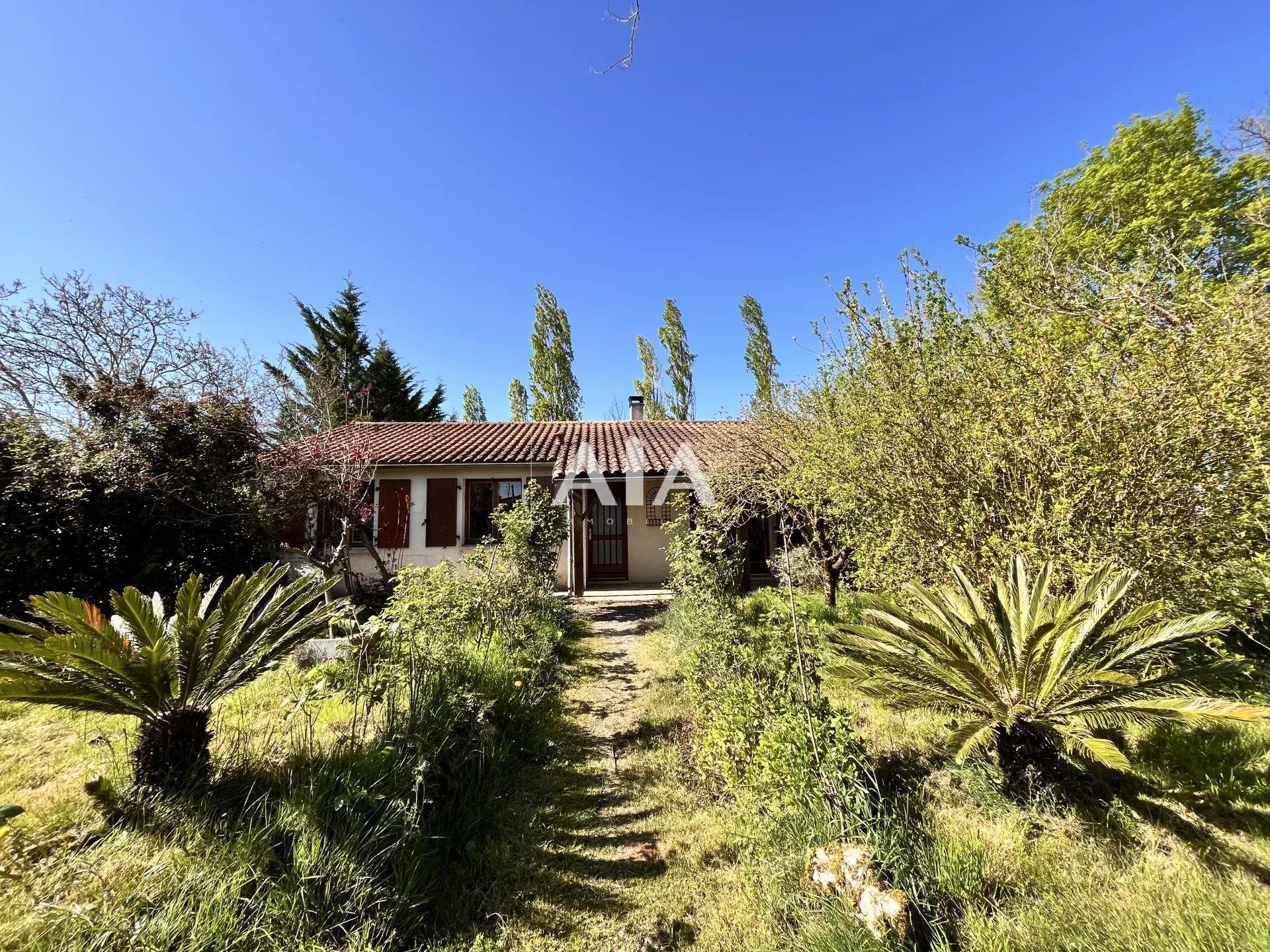 Maison de plain-pied avec sous-sol et plus d’un hectare à la campagne - 128 400€ Hai