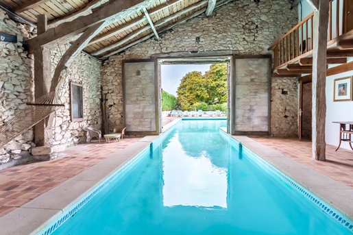 Stone property with gite and pool