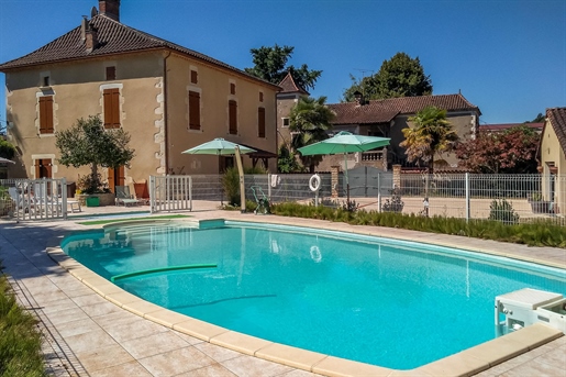 Village house with pool