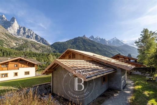 Barnes Chamonix - Exclusivite - Les Tines - Newly Built Chalet - View Of Mont Blanc