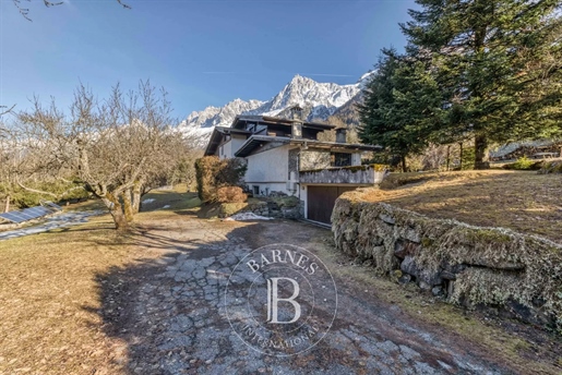 Barnes Chamonix - Les Houches - 4 Chambres - Terrain De 4175 M² - Vue Massif Du Mont Blanc