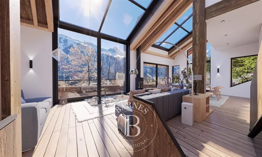 Barnes Chamonix - Exclusivité - Les Nants - Chalet 5 Chambres D'exception - Vefa - Vue Mont Blanc