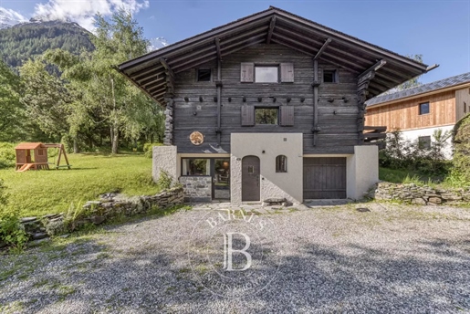 Barnes Chamonix - Les Houches - Renoviertes Alpenchalet - 4 Schlafzimmer - Blick auf den Mont-Blanc