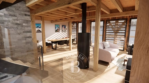 Barnes Chamonix - Exclusivité - Les Praz - Appartement Triplex 4 Chambres - Vue Mont Blanc
