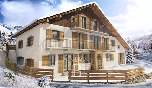 Barnes Chamonix - Les Moussoux - Appartement Duplex - Ferme Traditionnelle - Vue Mont Blanc
