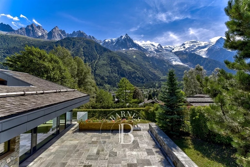 Barnes Chamonix - Les Moussoux - Two New Build Chalets - 8 Bedrooms - Panoramic Views Of Mont-Blanc